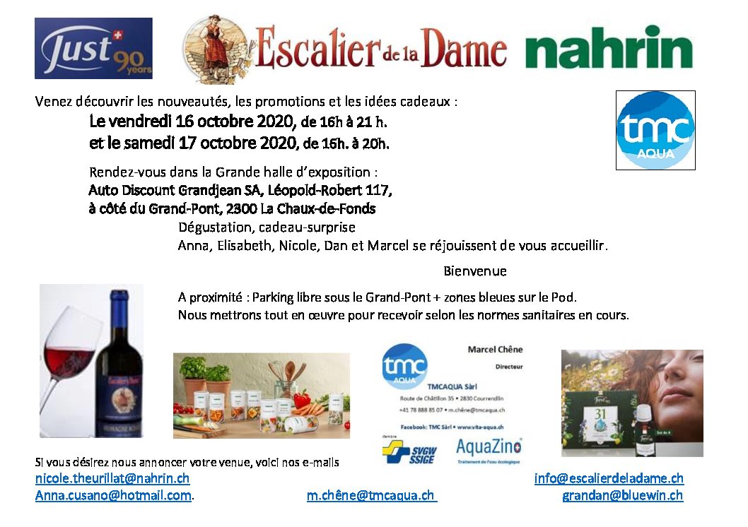 Dégustation à la Chaux-de-Fonds